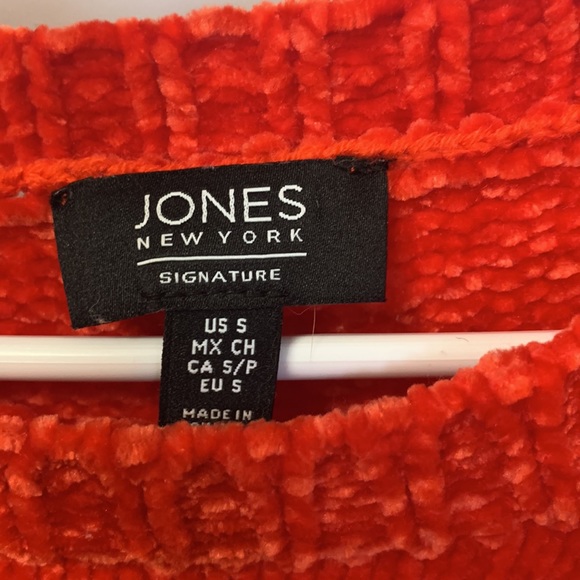 ❤️ Jones New York Red Sweater - Picture 5 of 5